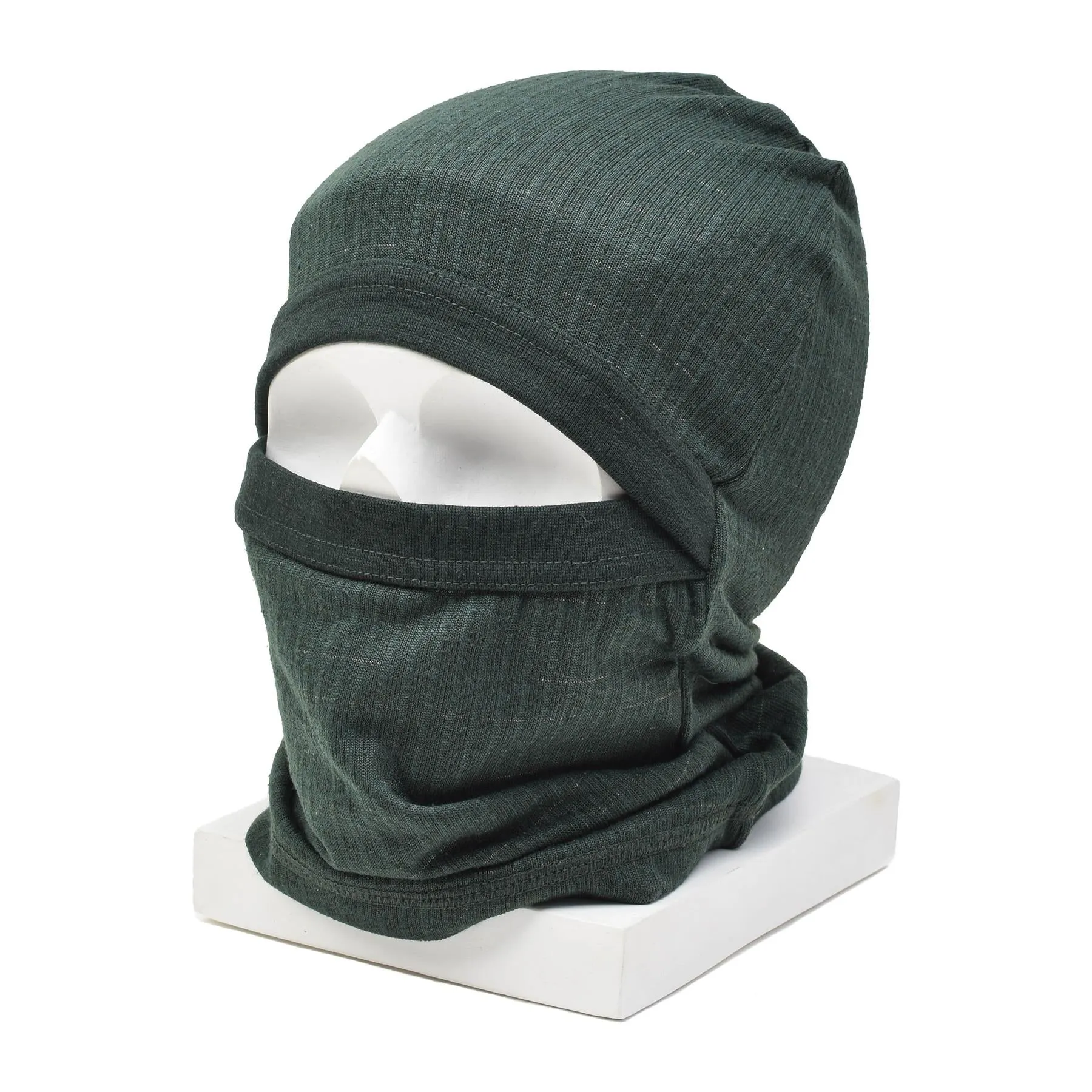 Original Danish army olive balaclava fire retardant lightweight face mask NEW