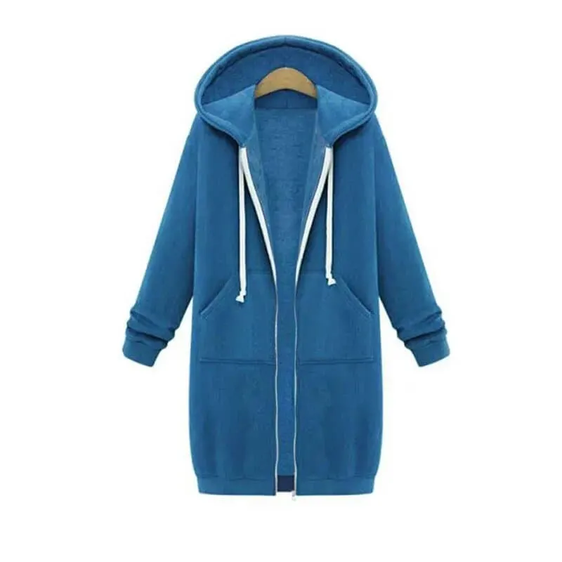 Oversized Hooded Sweatshirt for Women: Warm & Cozy Autumn/Winter Style