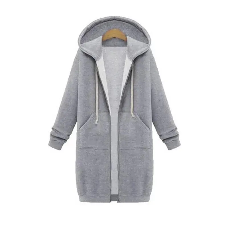 Oversized Hooded Sweatshirt for Women: Warm & Cozy Autumn/Winter Style