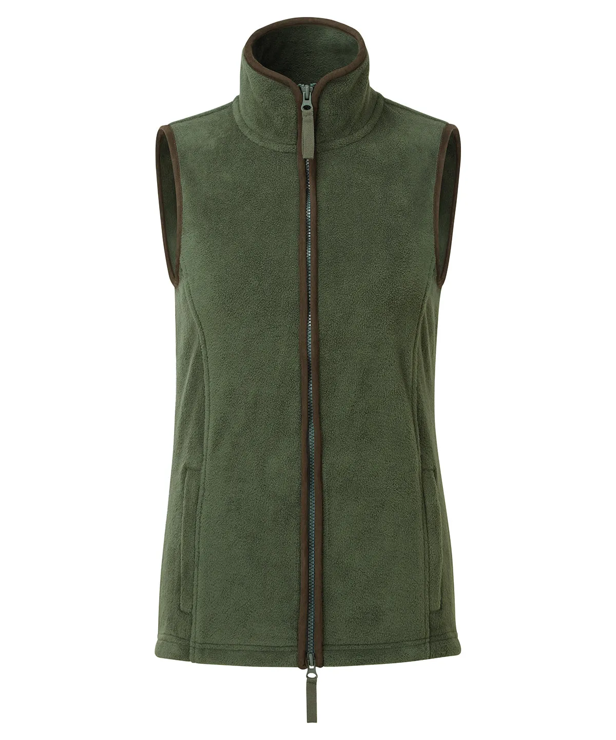 PR804 Women's Artisan Fleece Gilet With Left Chest & Back Logo