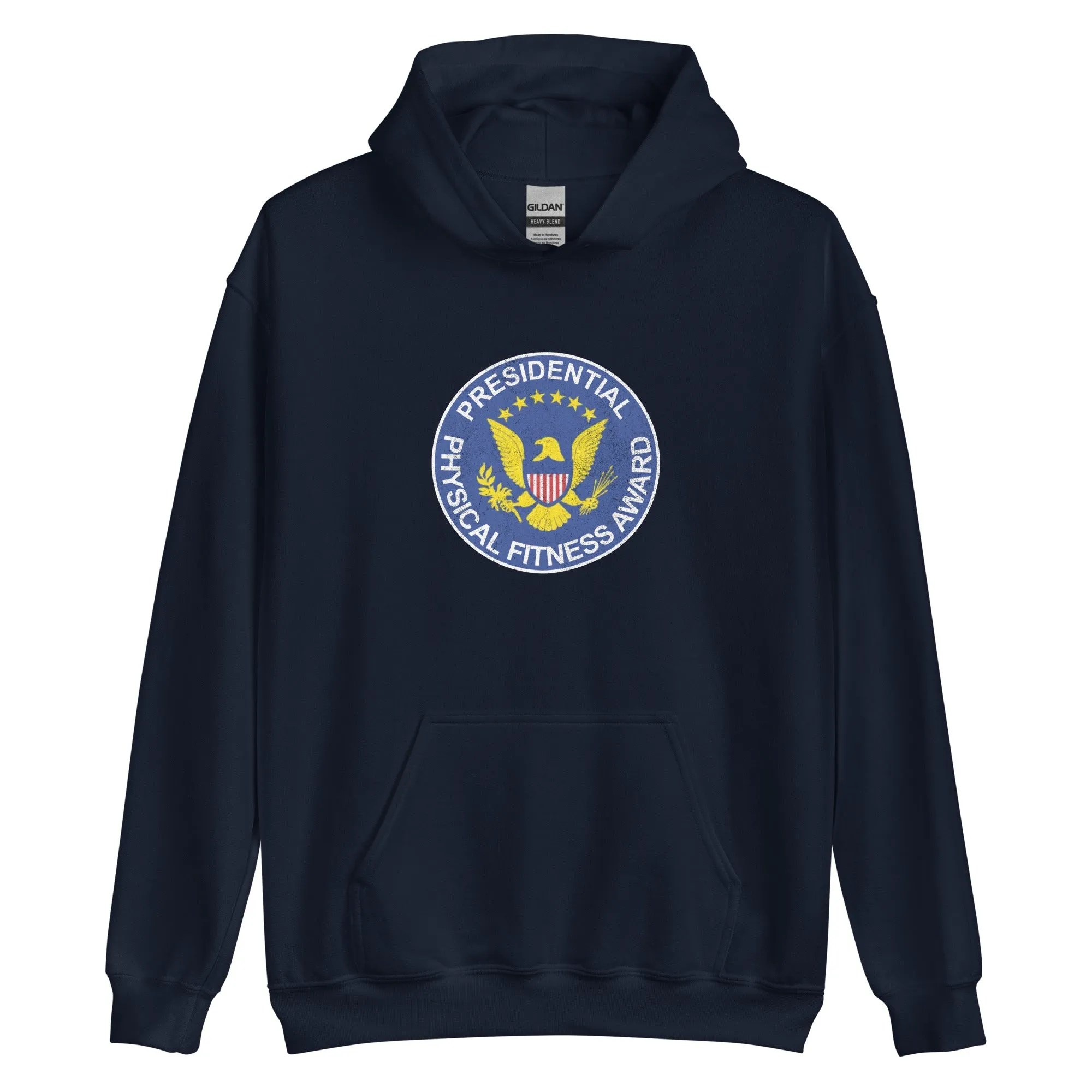 Presidential Physical Fitness Award Patch Retro Hoodie