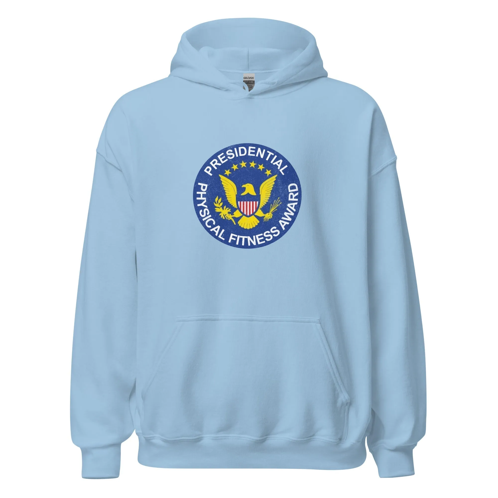 Presidential Physical Fitness Award Patch Retro Hoodie