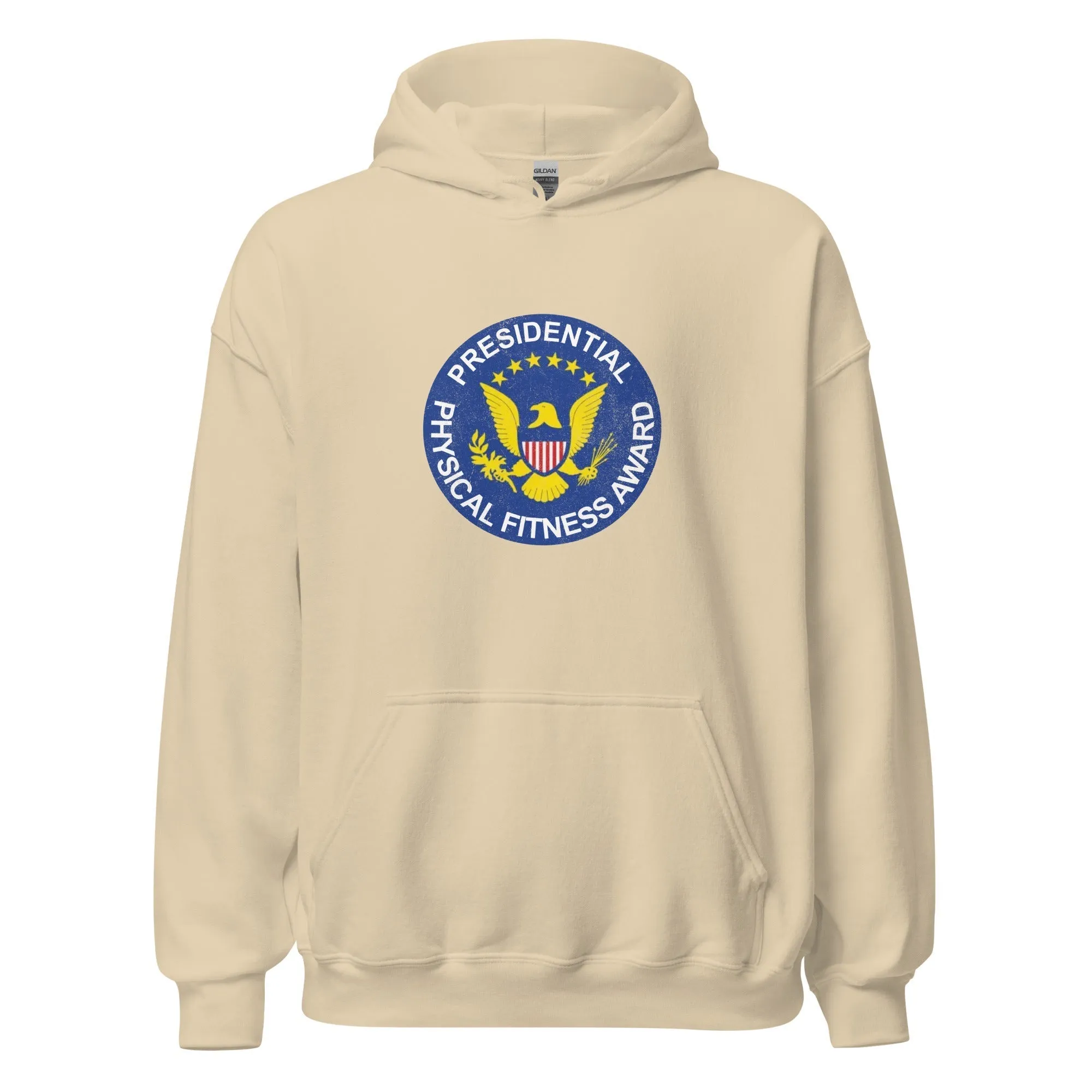 Presidential Physical Fitness Award Patch Retro Hoodie