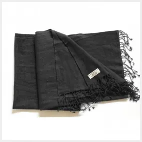 Pure Pashmina Shawl Black