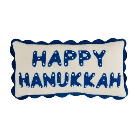 "Happy Hanukkah" Mini Pillow