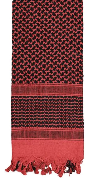 Red/Black - Shemagh Tactical Desert Keffiyeh Scarf