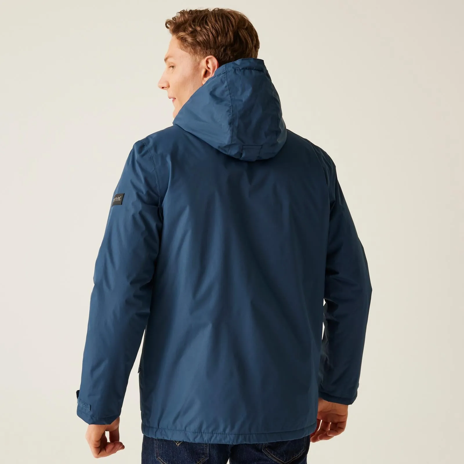 Regatta Mens Sterlings IV Waterproof Fleece Lined Jacket - Burnt Henna