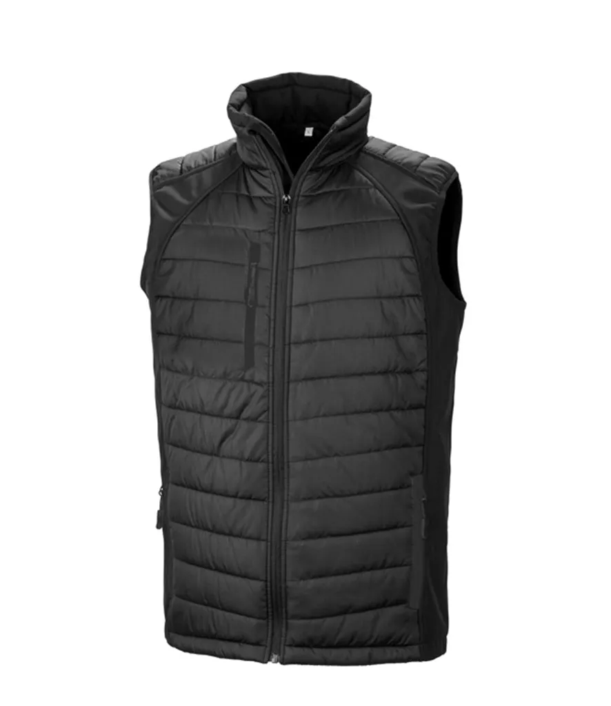 Result Genuine Recycled Compass Padded Gilet