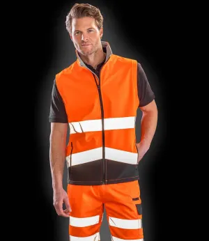 Result Safe-Guard Printable Safety Soft Shell Gilet