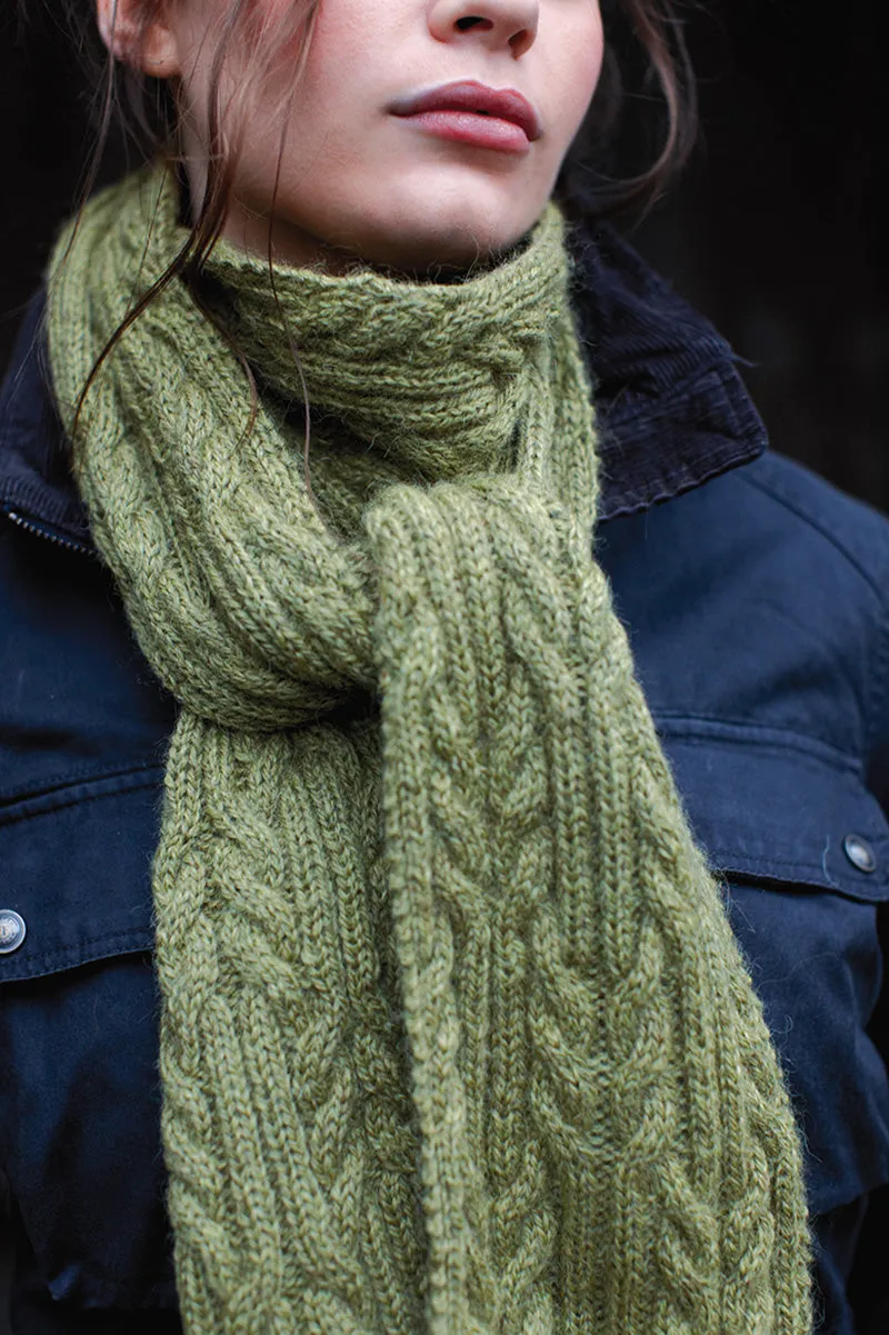 Rowan British Made Patterns - Grassmoor Scarf - PDF Download