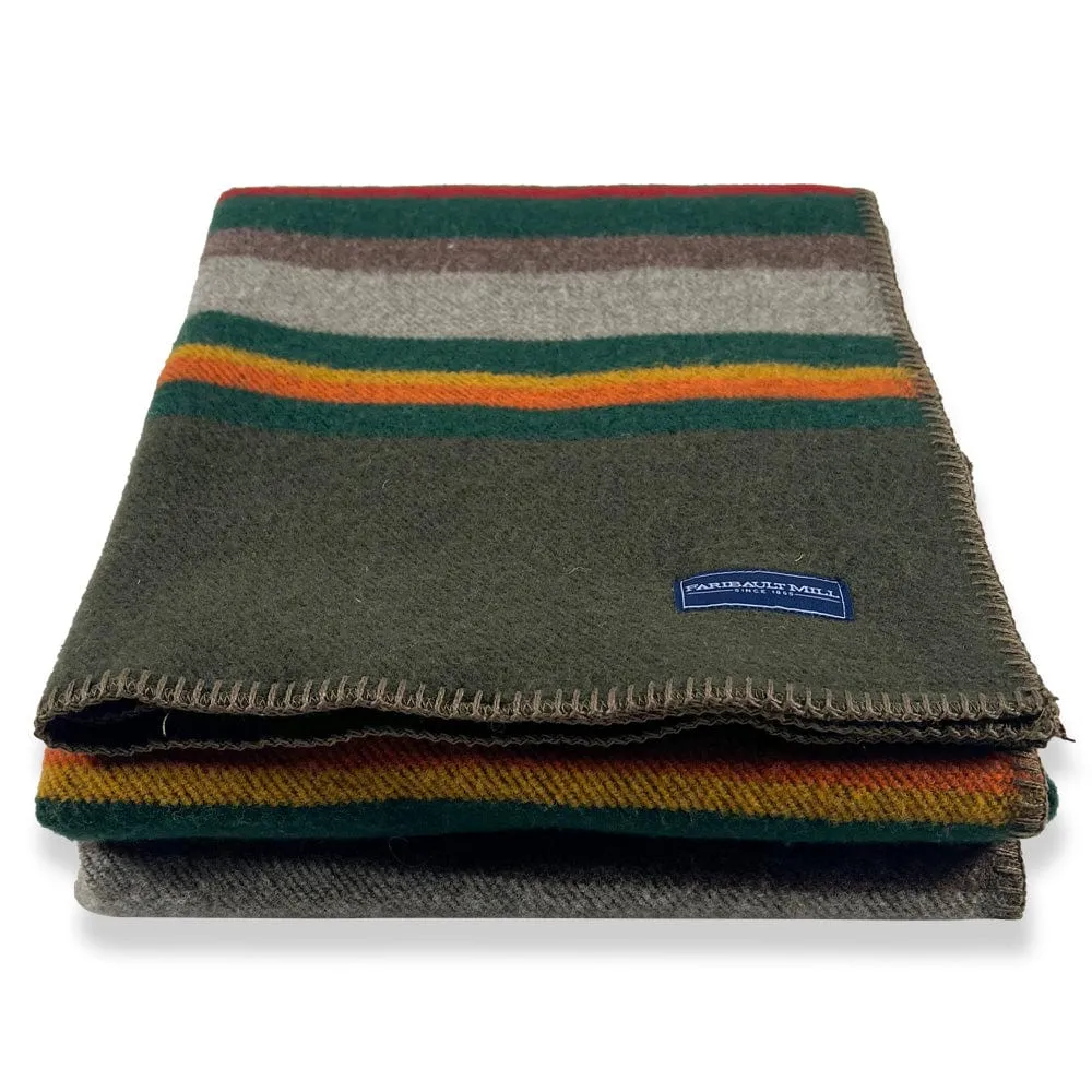 Santa Fe Wool Throw Blanket