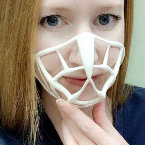 Skeleton breathe easy face mask insert