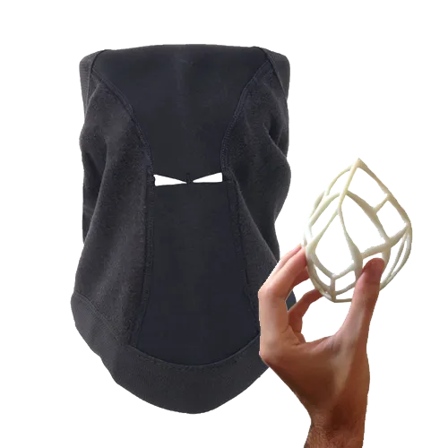 Skeleton breathe easy face mask insert