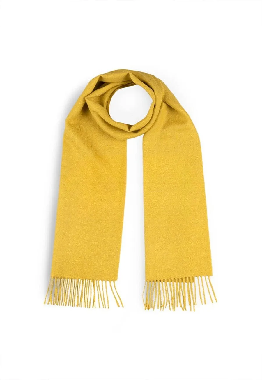 Solid Weave Brushed Scarf