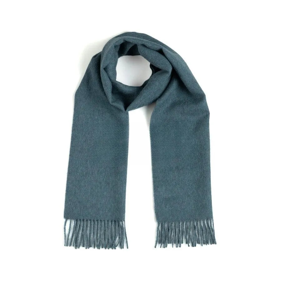 Solid Weave Brushed Scarf