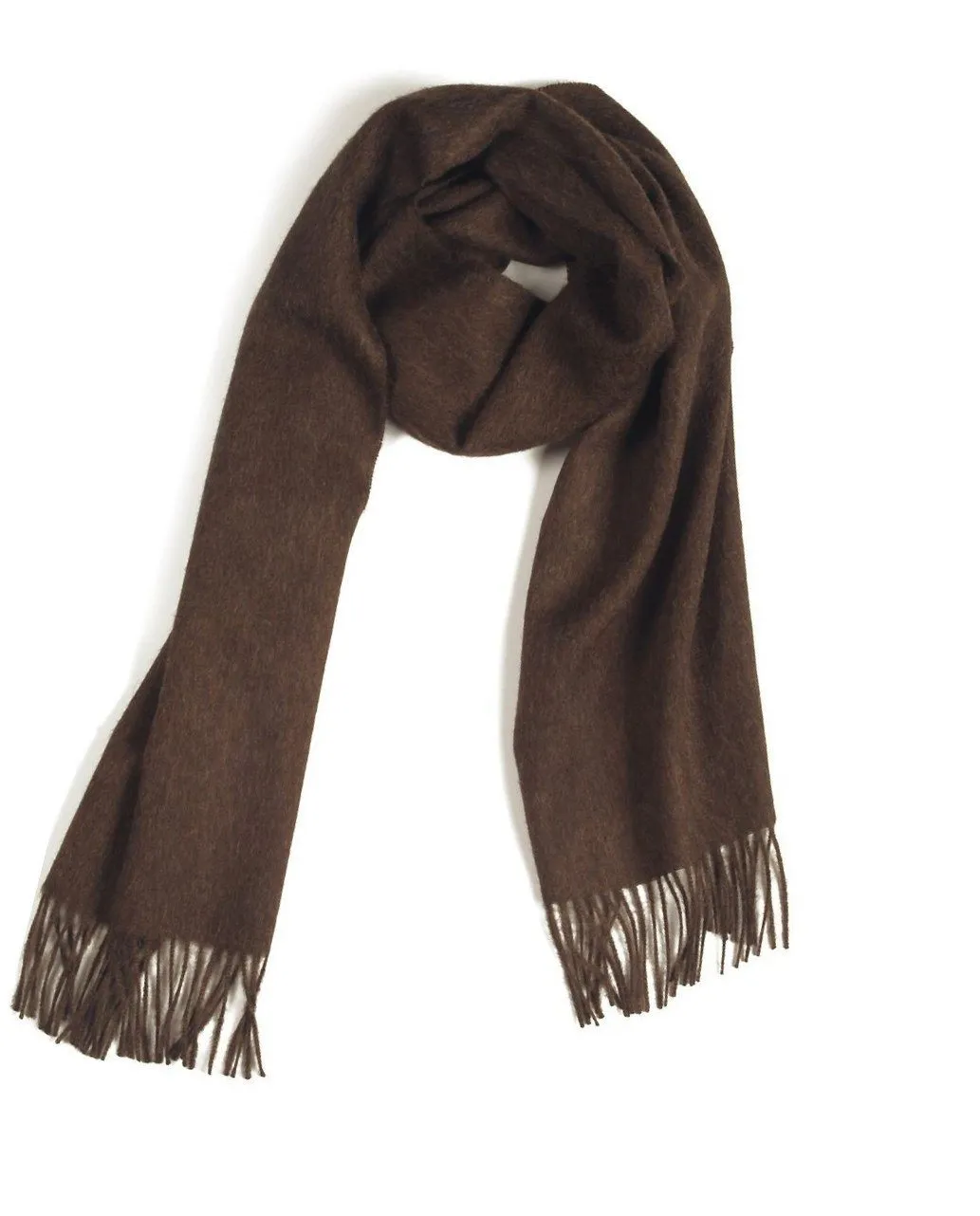 Solid Weave Brushed Scarf