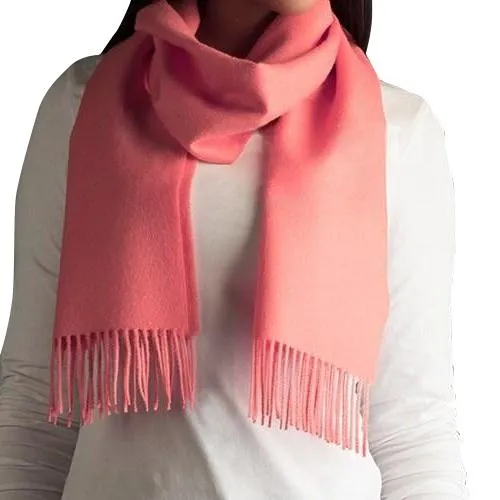 Solid Weave Brushed Scarf