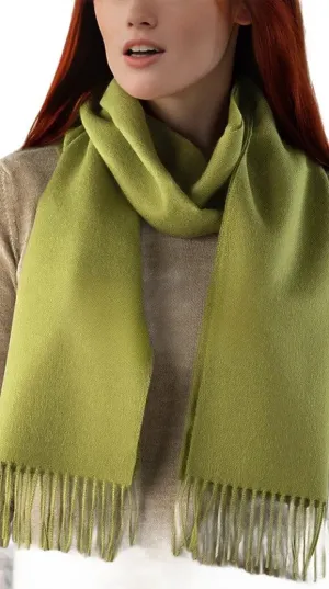 Solid Weave Brushed Scarf