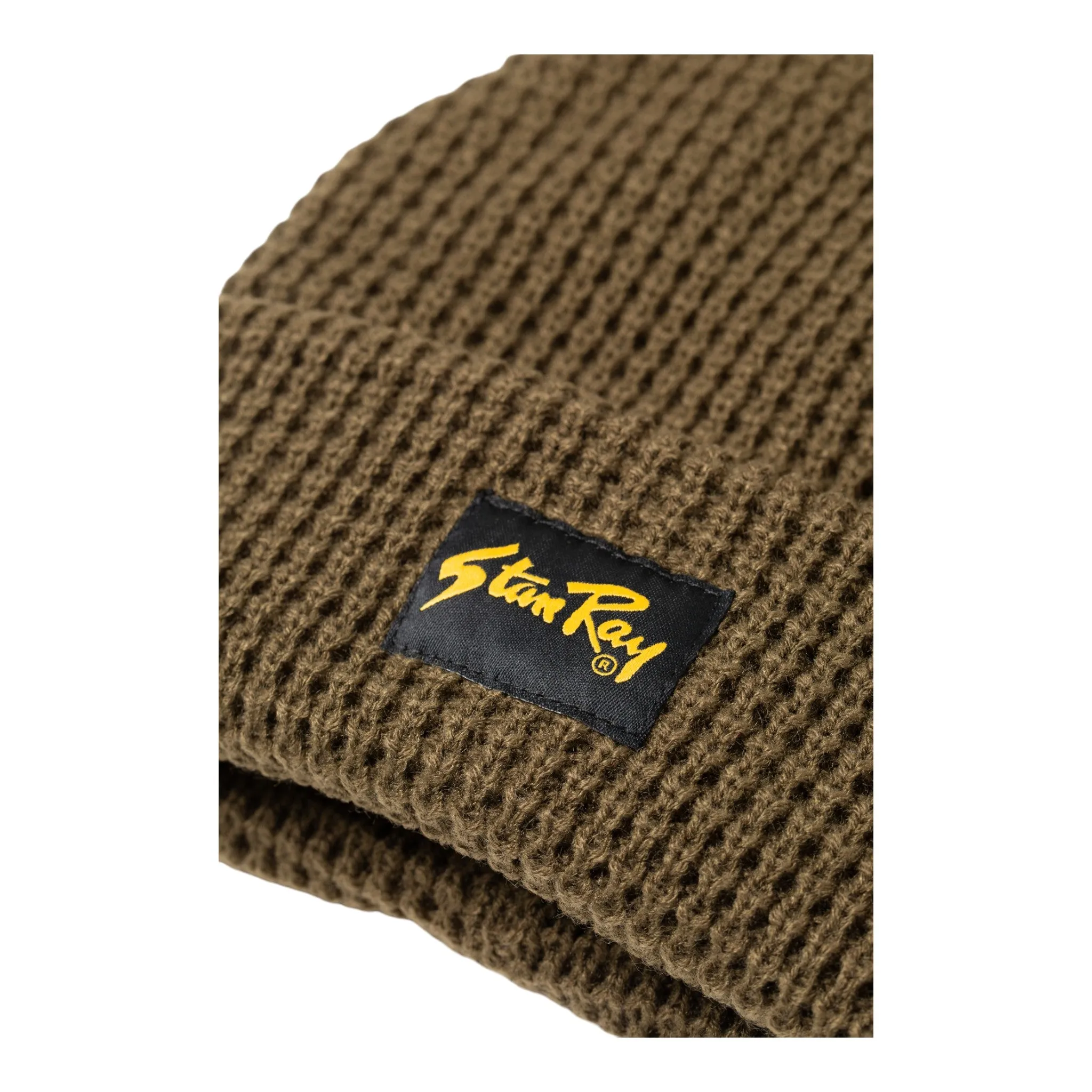 Stan Ray Waffle Beanie - Olive