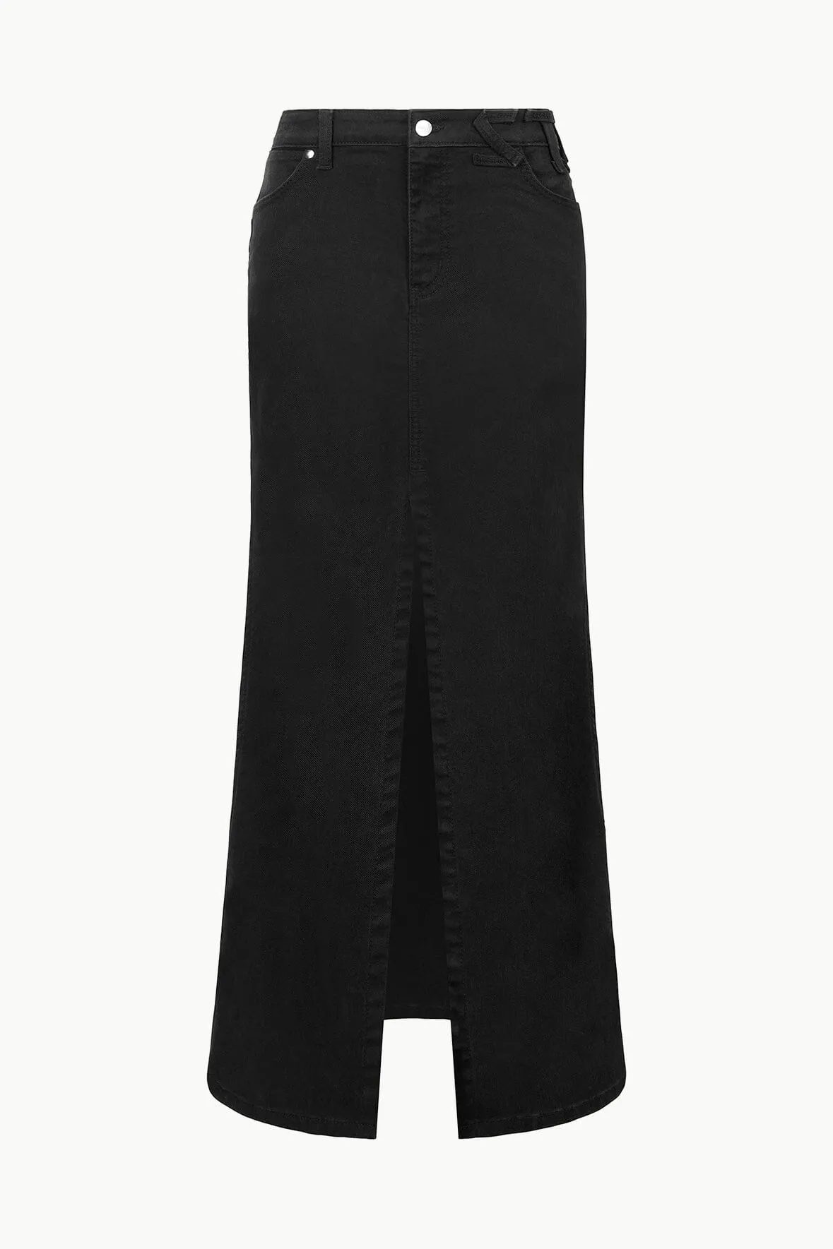 STAUD   WRANGLER THE MAXI SKIRT | BLACK