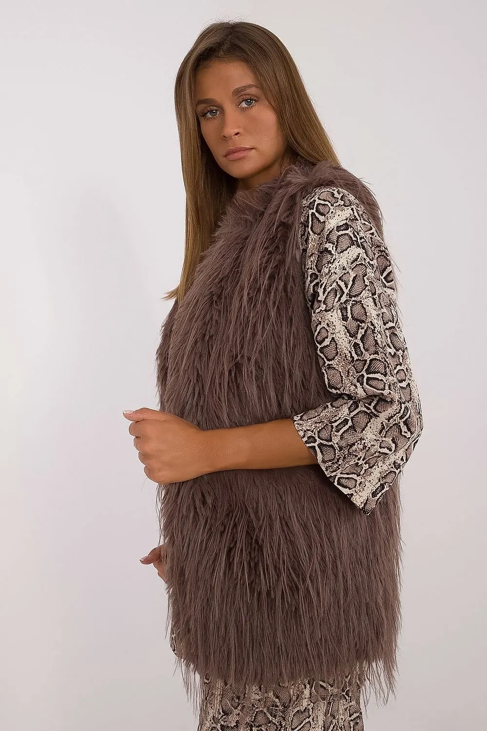 TEEK - Color Chosen Faux Fur Gilet