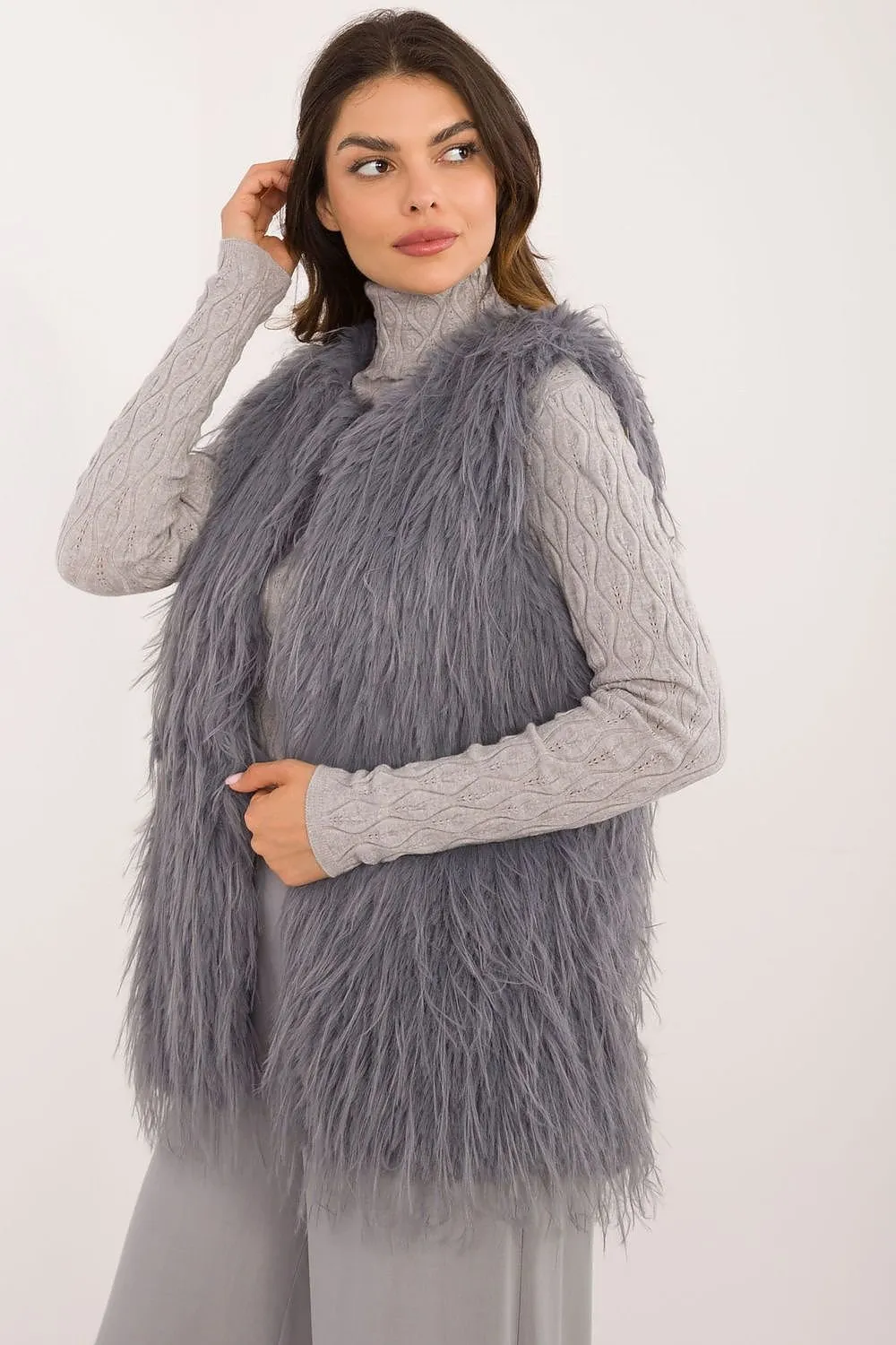 TEEK - Color Chosen Faux Fur Gilet