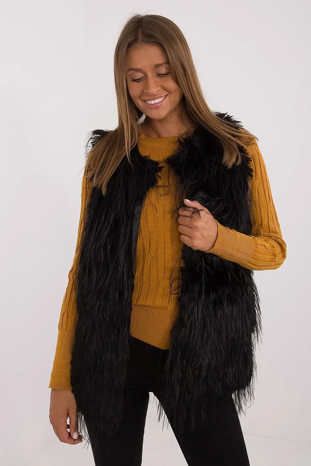 TEEK - Color Chosen Faux Fur Gilet