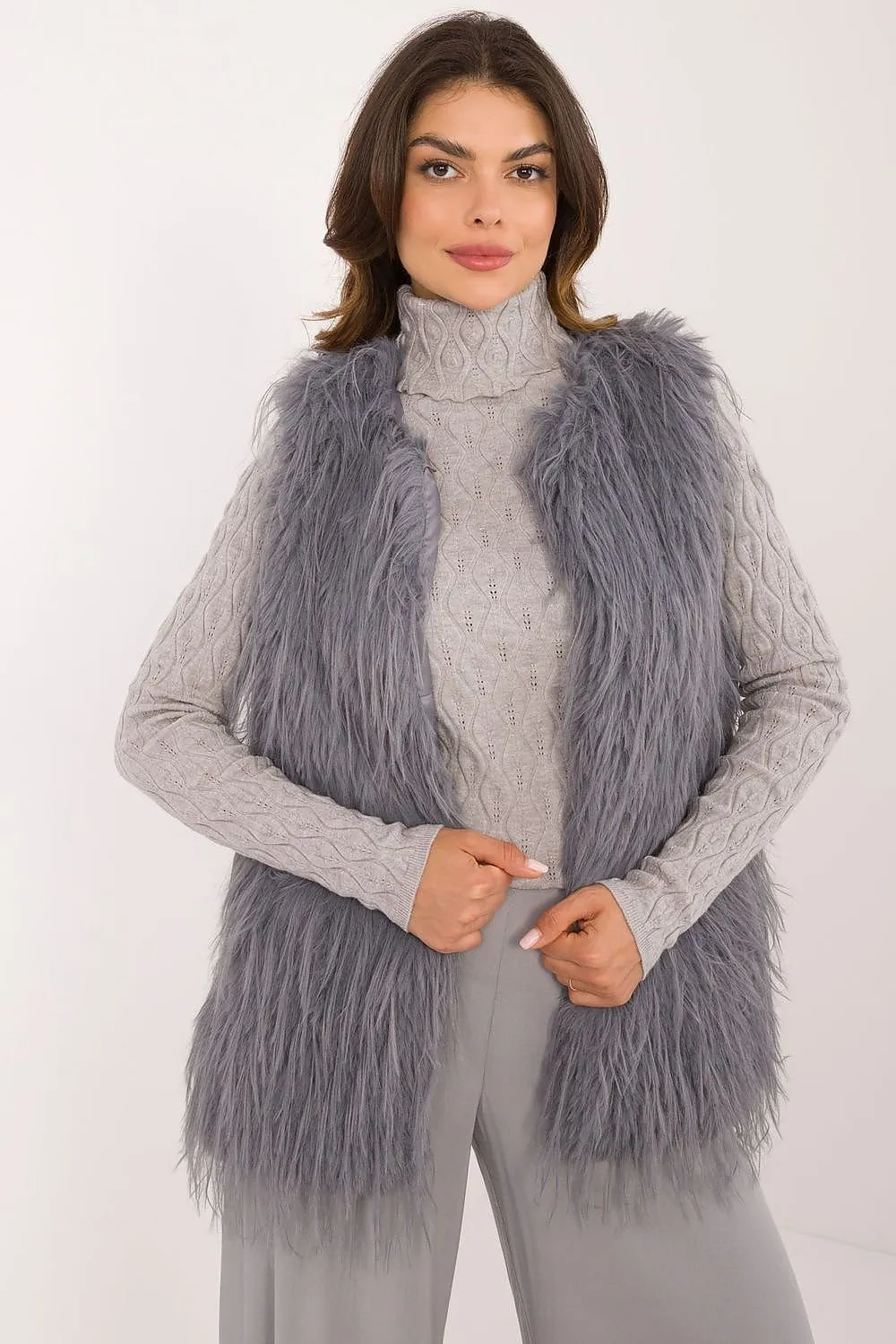 TEEK - Color Chosen Faux Fur Gilet