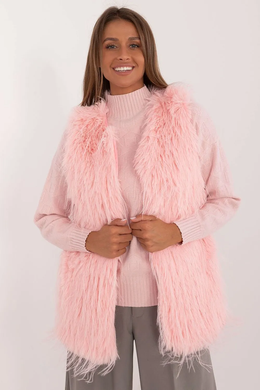 TEEK - Color Chosen Faux Fur Gilet