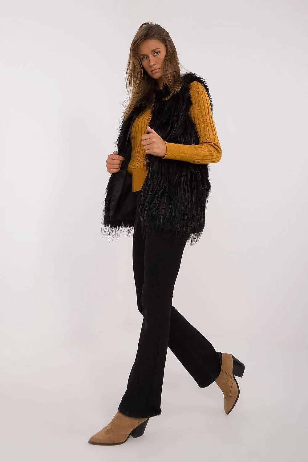 TEEK - Color Chosen Faux Fur Gilet