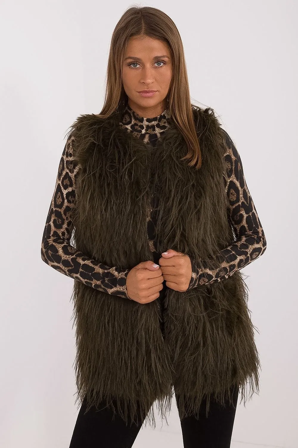 TEEK - Color Chosen Faux Fur Gilet