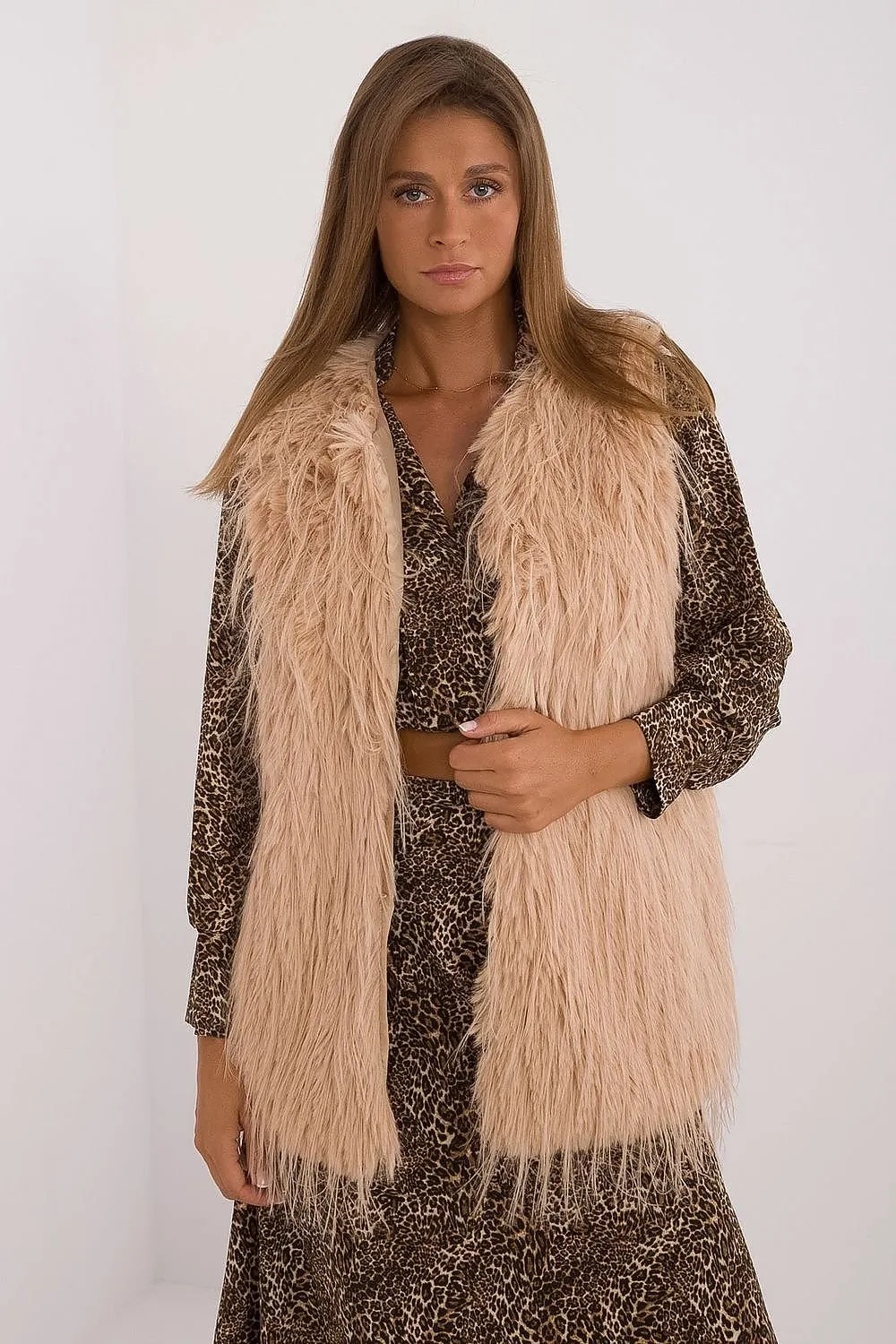 TEEK - Color Chosen Faux Fur Gilet