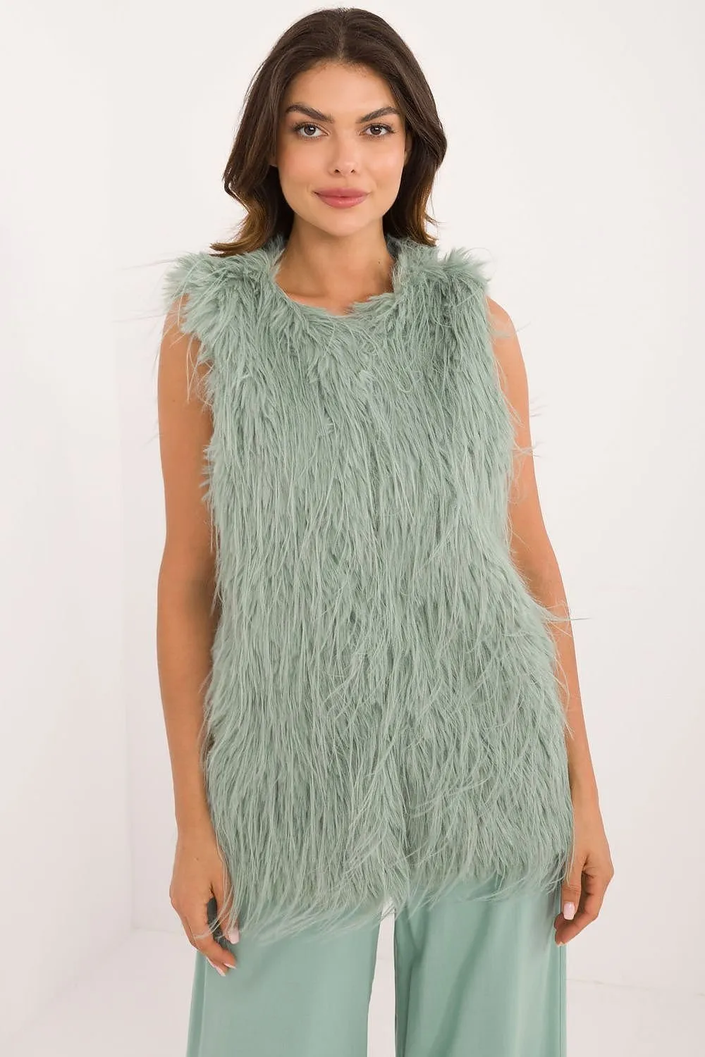 TEEK - Color Chosen Faux Fur Gilet