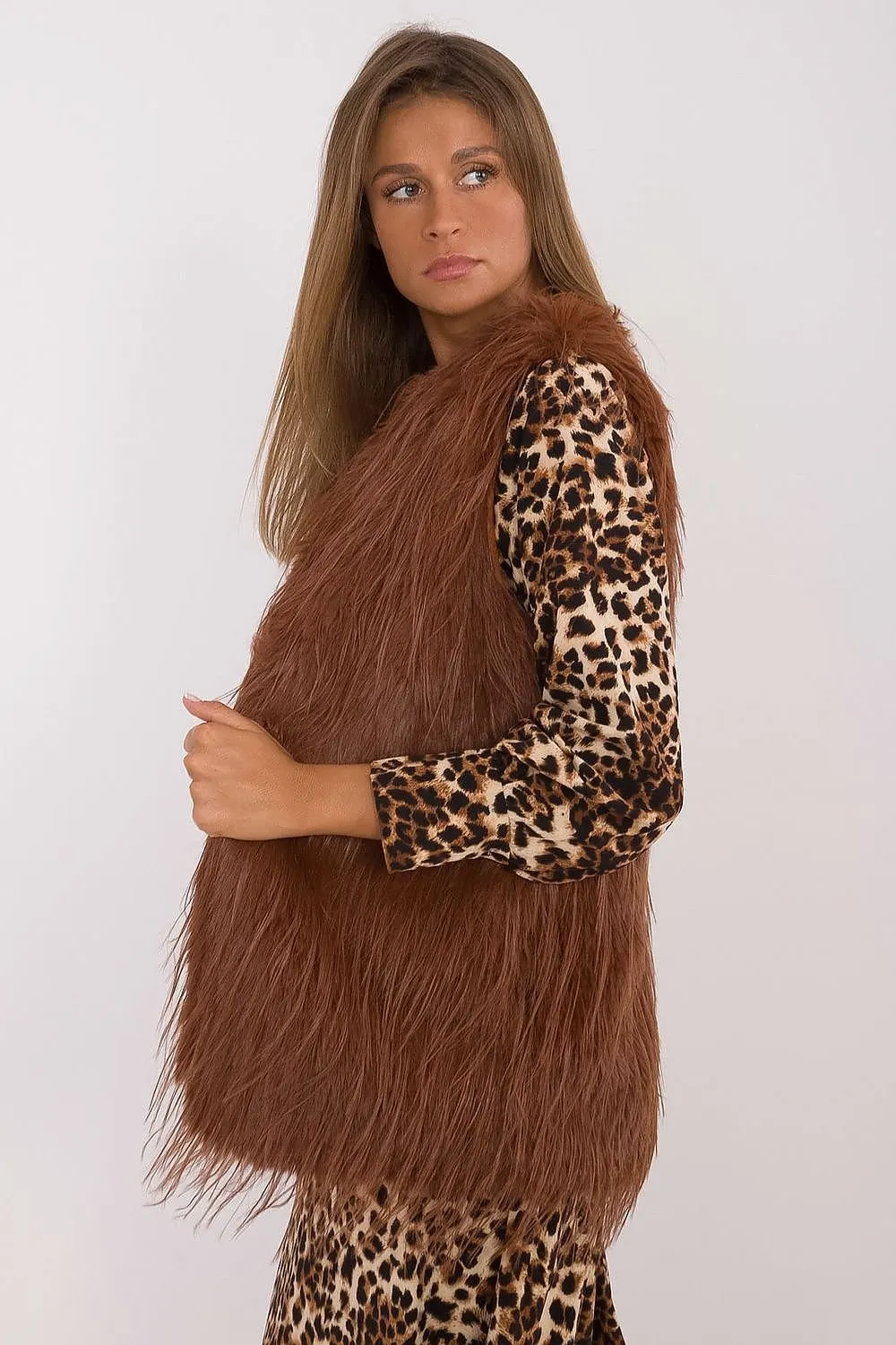 TEEK - Color Chosen Faux Fur Gilet