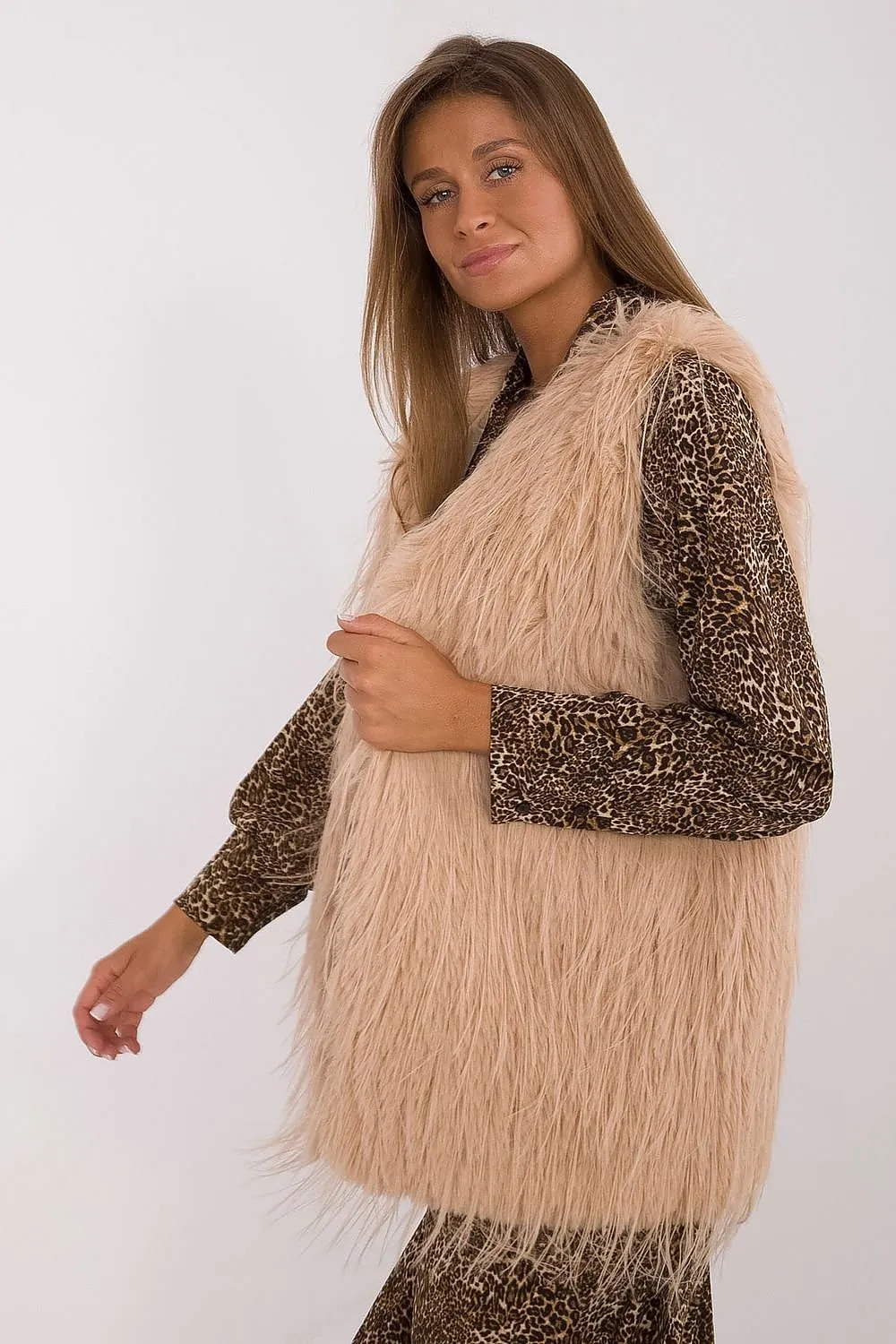 TEEK - Color Chosen Faux Fur Gilet