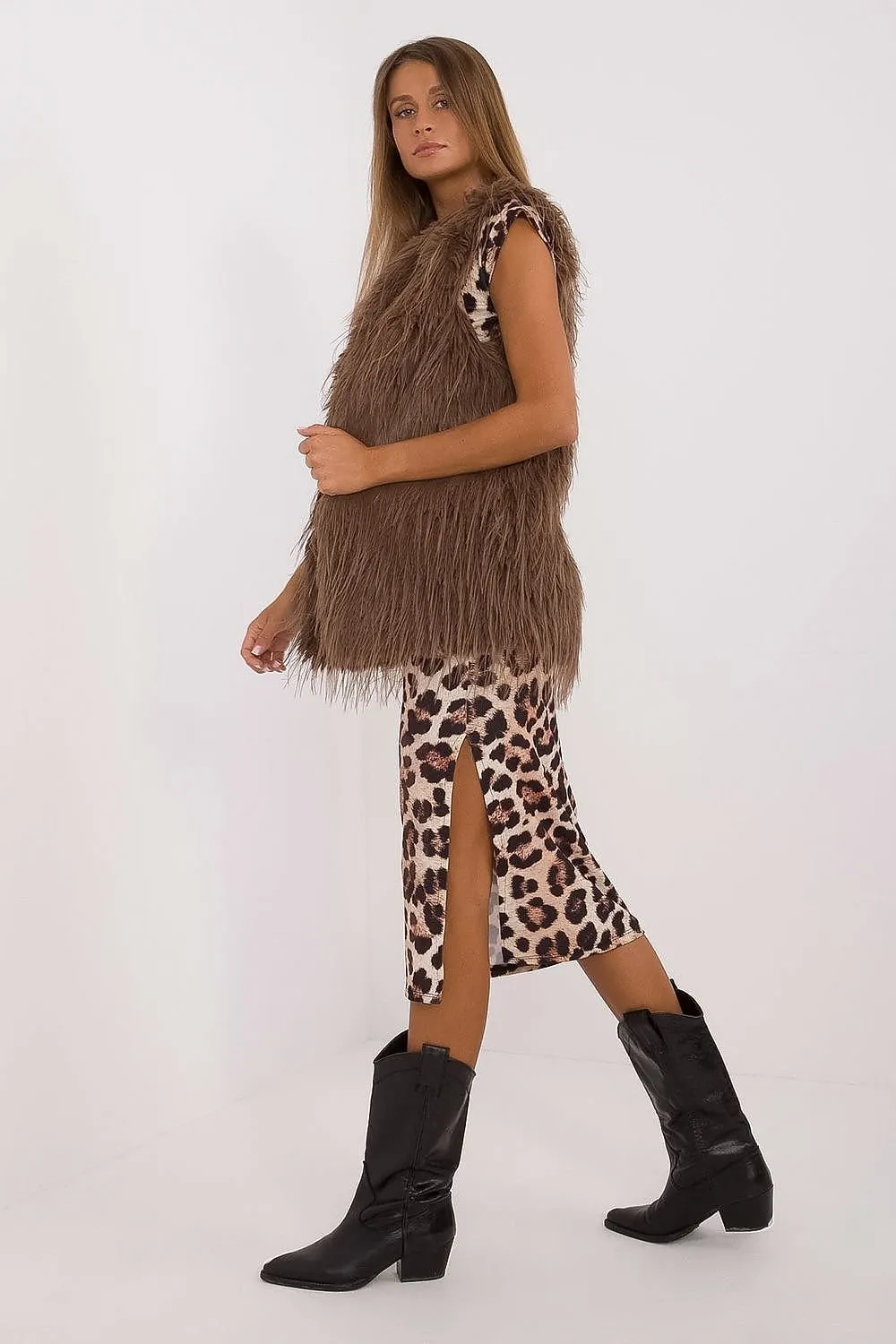 TEEK - Color Chosen Faux Fur Gilet