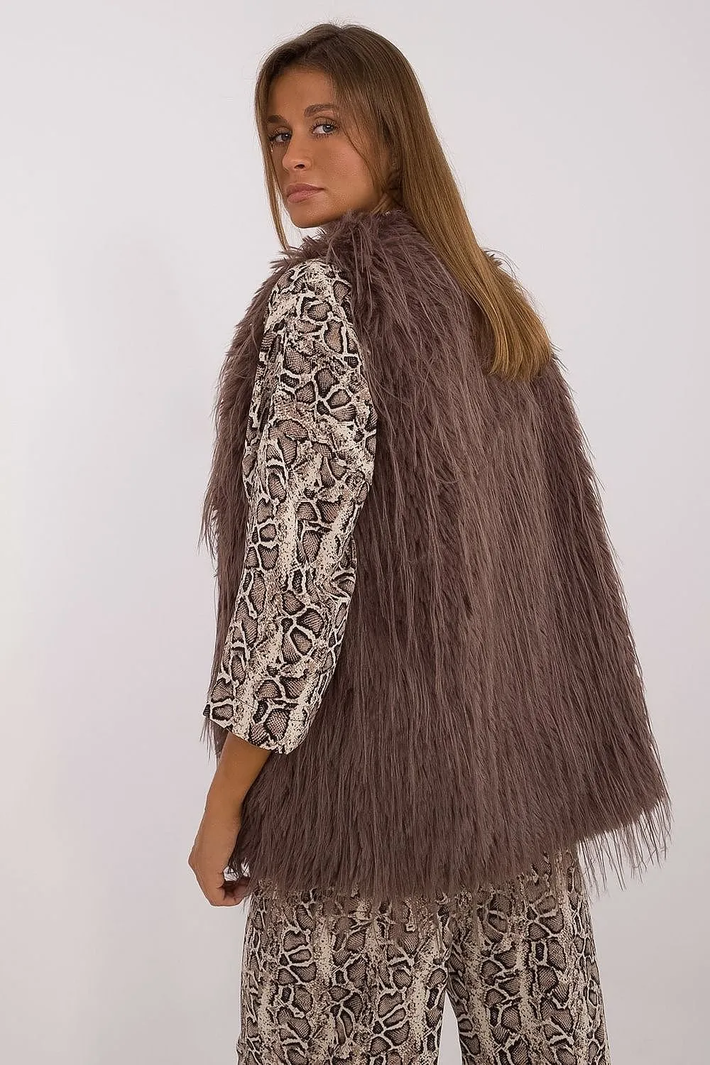 TEEK - Color Chosen Faux Fur Gilet