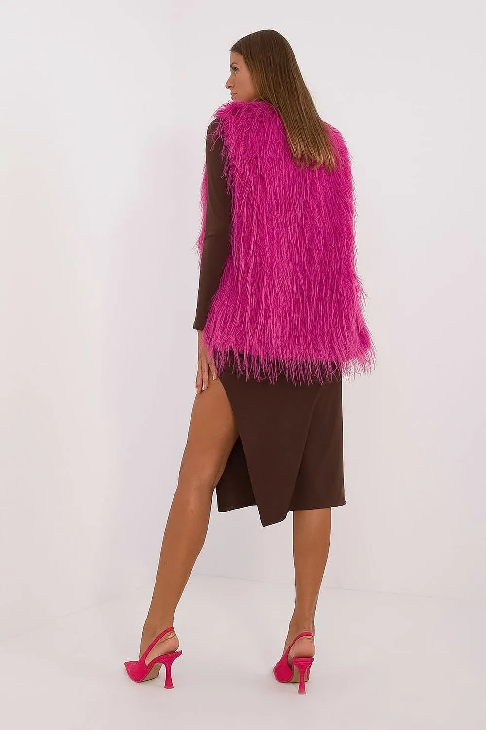 TEEK - Color Chosen Faux Fur Gilet