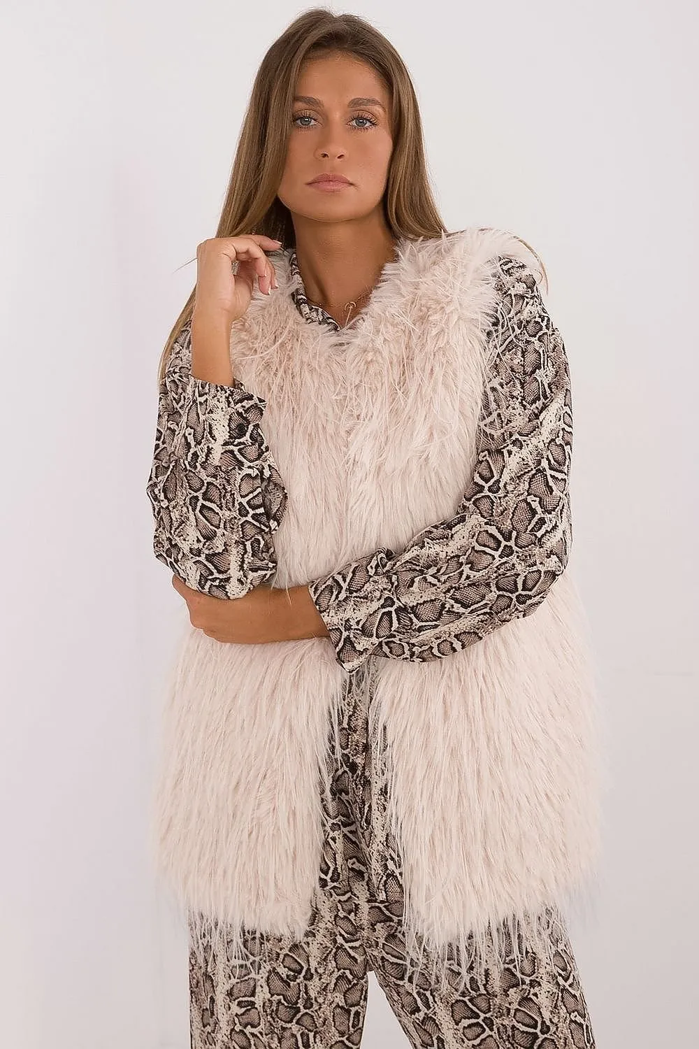 TEEK - Color Chosen Faux Fur Gilet