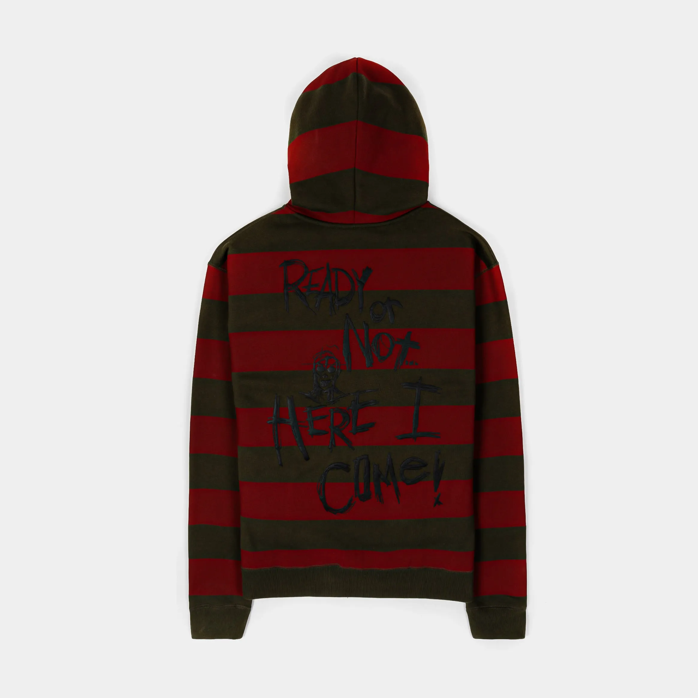 The SP x Nightmare On Elm Street Mask Hoodie (Red/Olive)