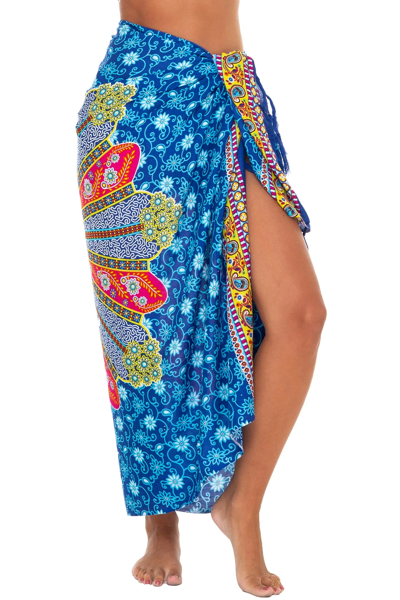 Tropical Sarong Wrap Cover Up