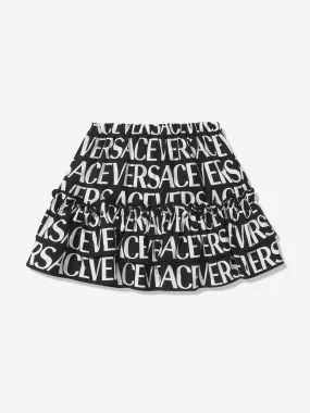 Versace Baby Girls Logo Print Skirt