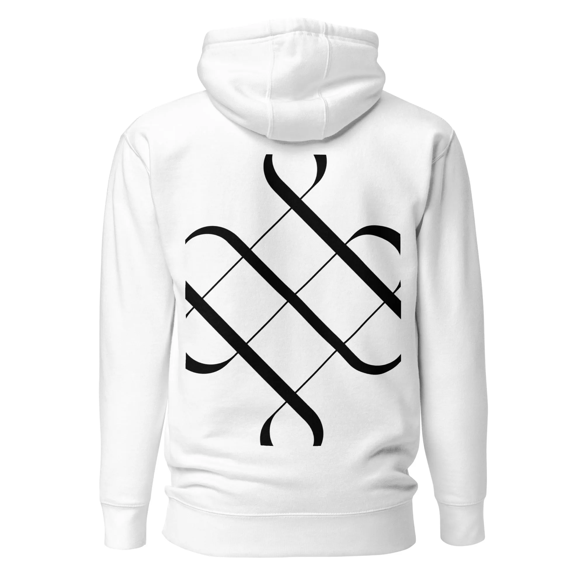 White Taurus Unisex Zodiac Poetry Hoodie