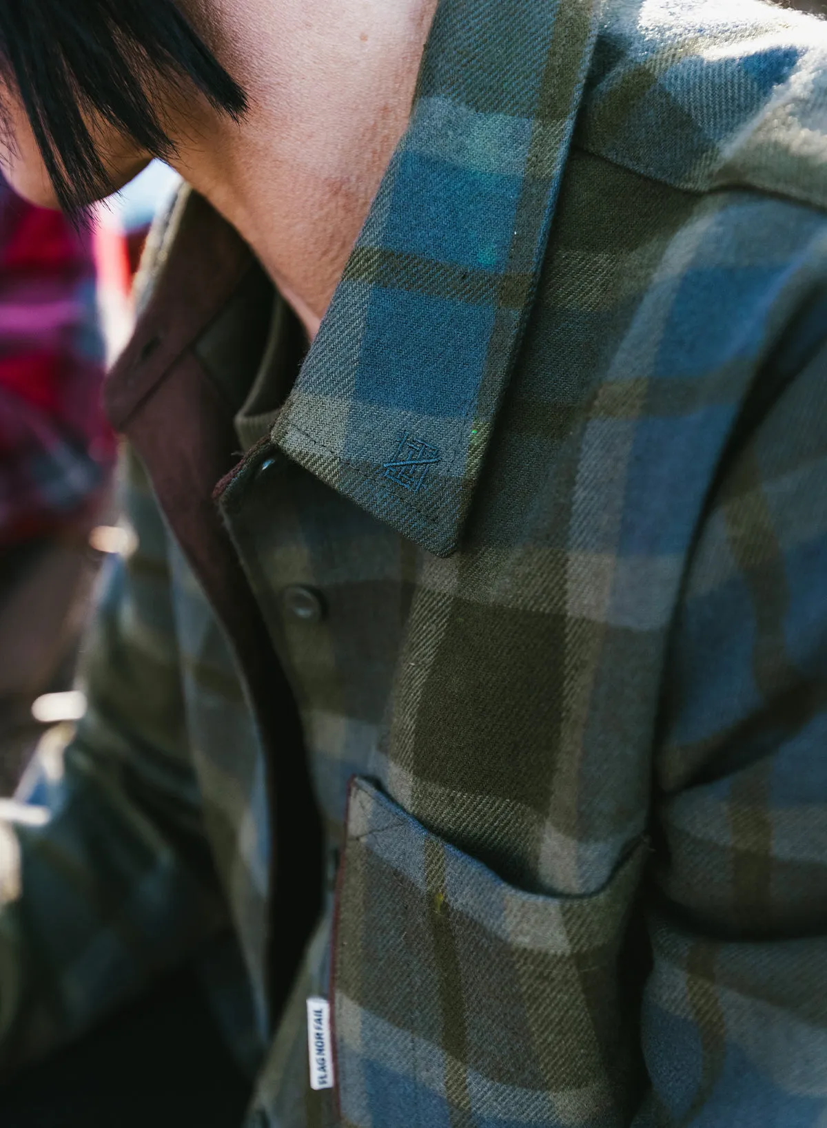 WOMEN'S FOREVER FLANNEL - OLIVE