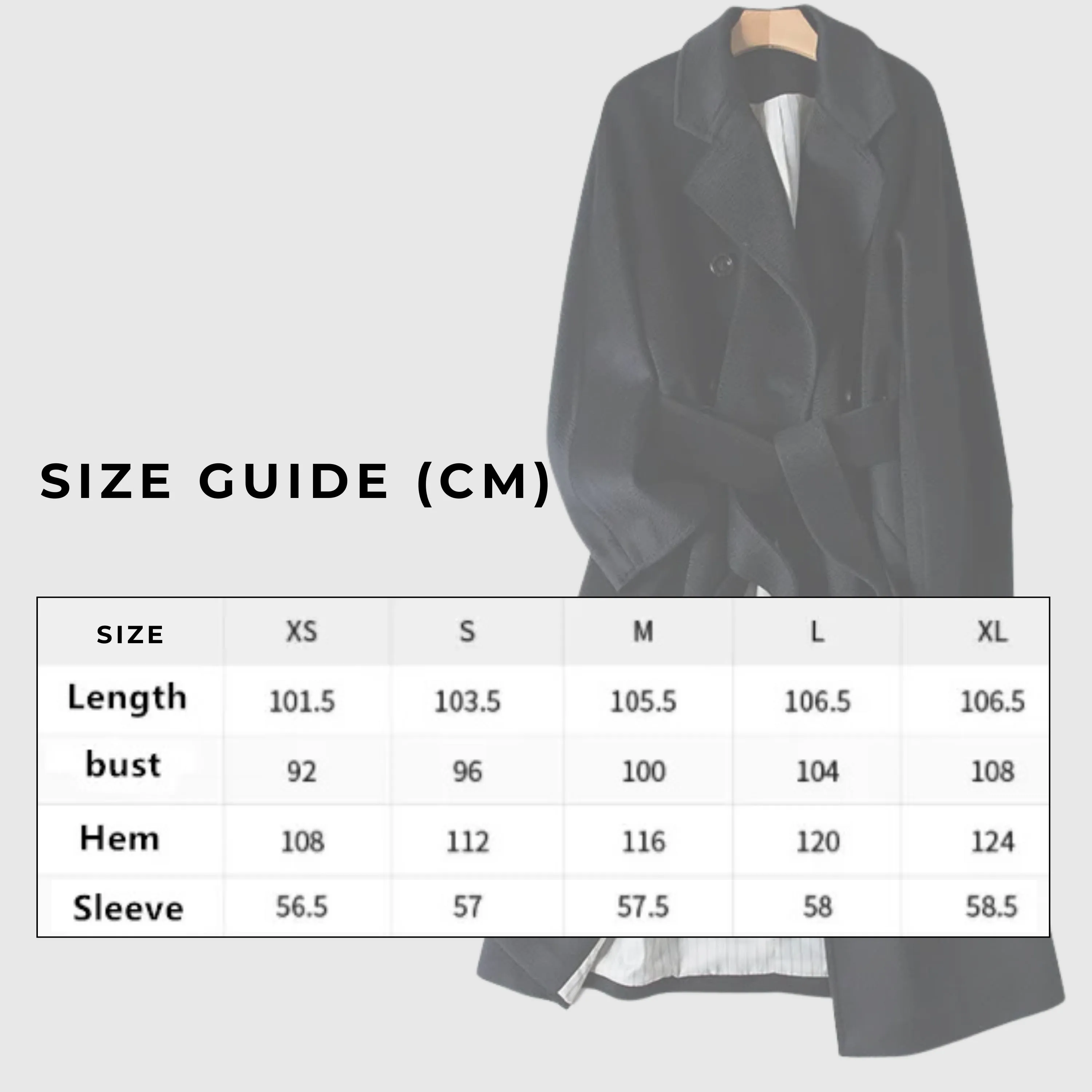 Women's Warm Cashmere Long Coat