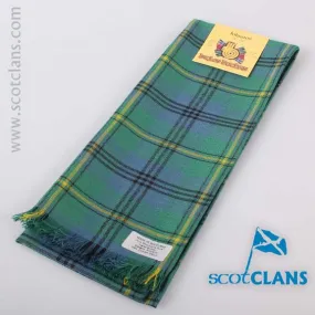 Wool Scarf in Johnstone Ancient Tartan