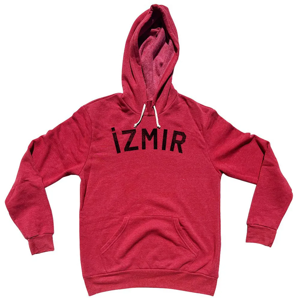 ?zmir Text Tri-Blend Hoodie